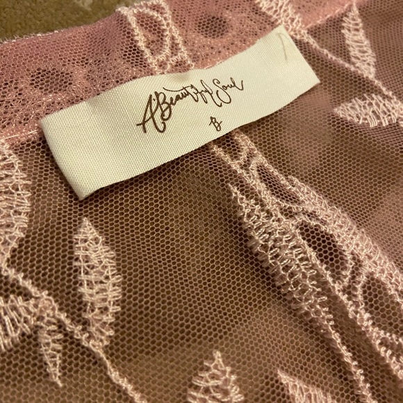 Mauve kimono - Picture 6 of 6